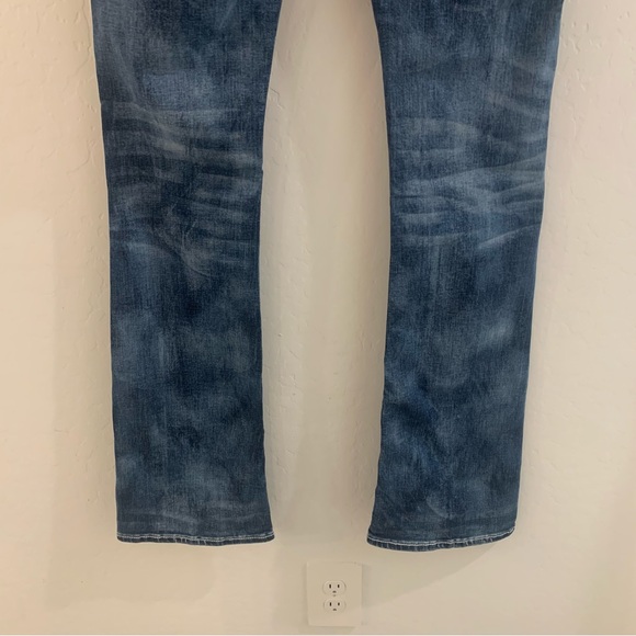 EUC Rock Revival Vika Boot Mid Rise Embellished Jeans Size 29 - Picture 12 of 16